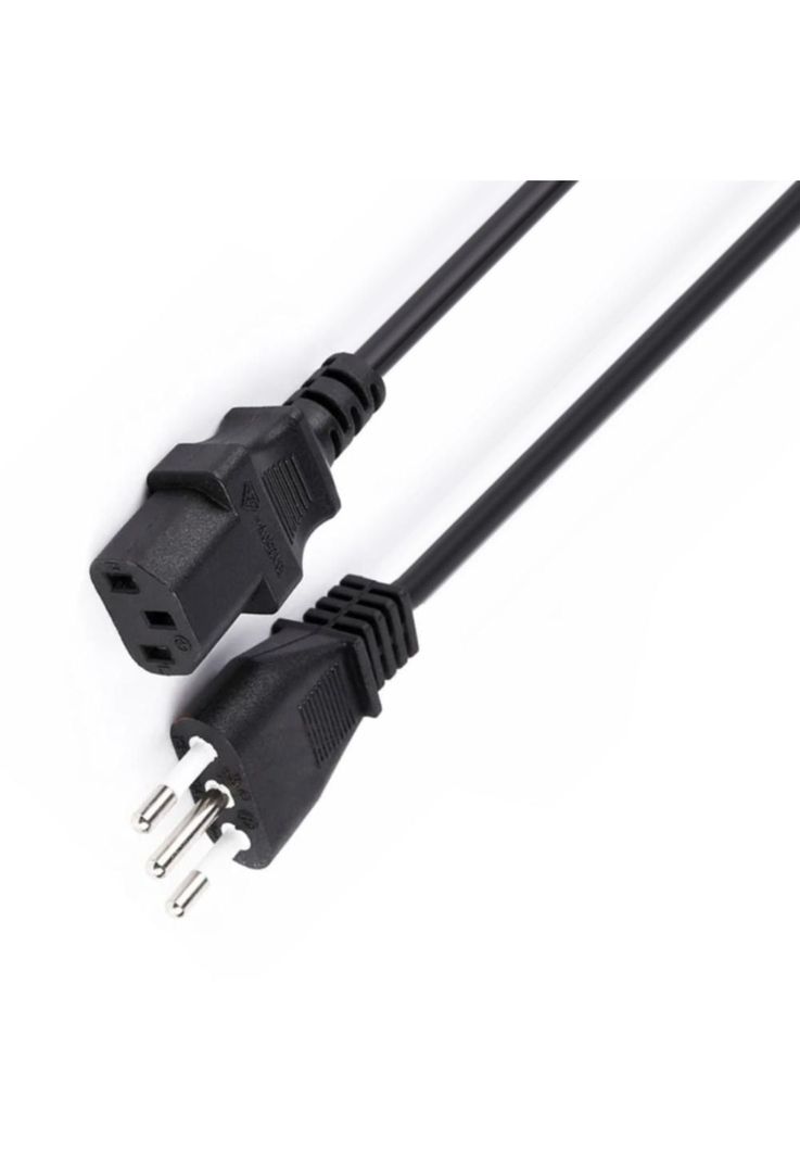 Cable de Poder PC y Electrodomésticos Reforzado 1.8M 220V-4