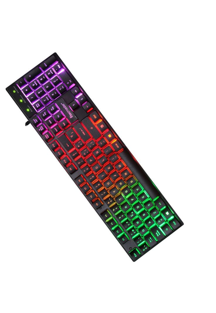 Teclado Gamer con Retro Iluminación RGB Tecmaster TM-100510-3