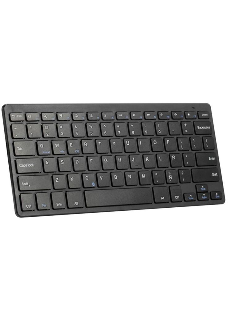 Mini Teclado Inalámbrico Bluetooth con Teclas Planas 100506-0