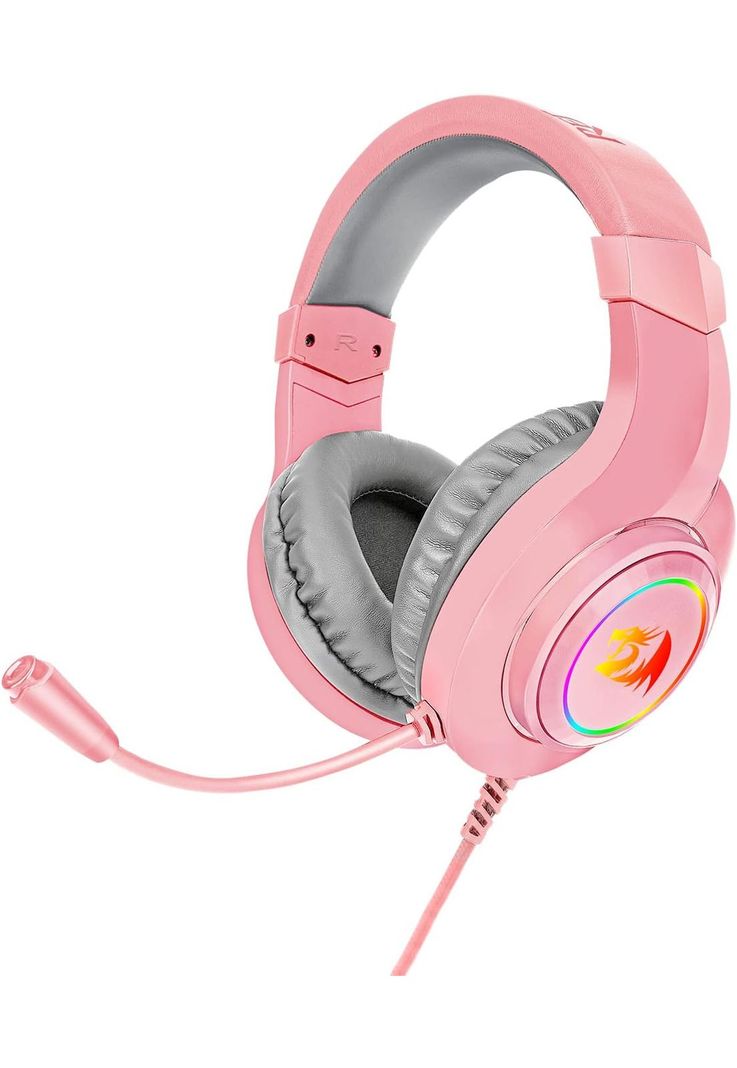 Audífonos Gamer Rosados Multiplataforma Redragon Hylas H260P-0