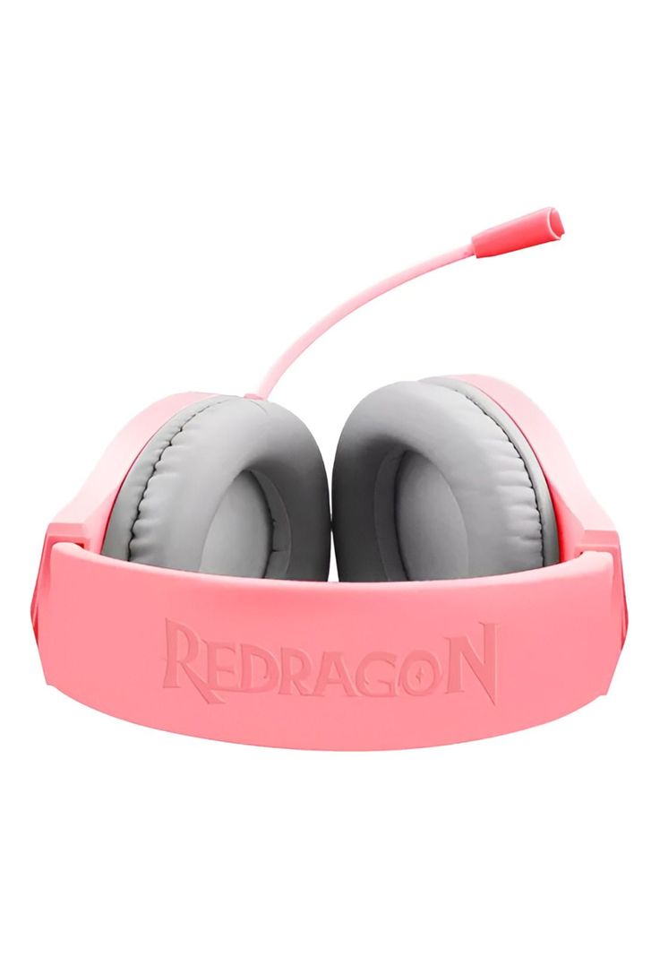 Audífonos Gamer Rosados Multiplataforma Redragon Hylas H260P-4