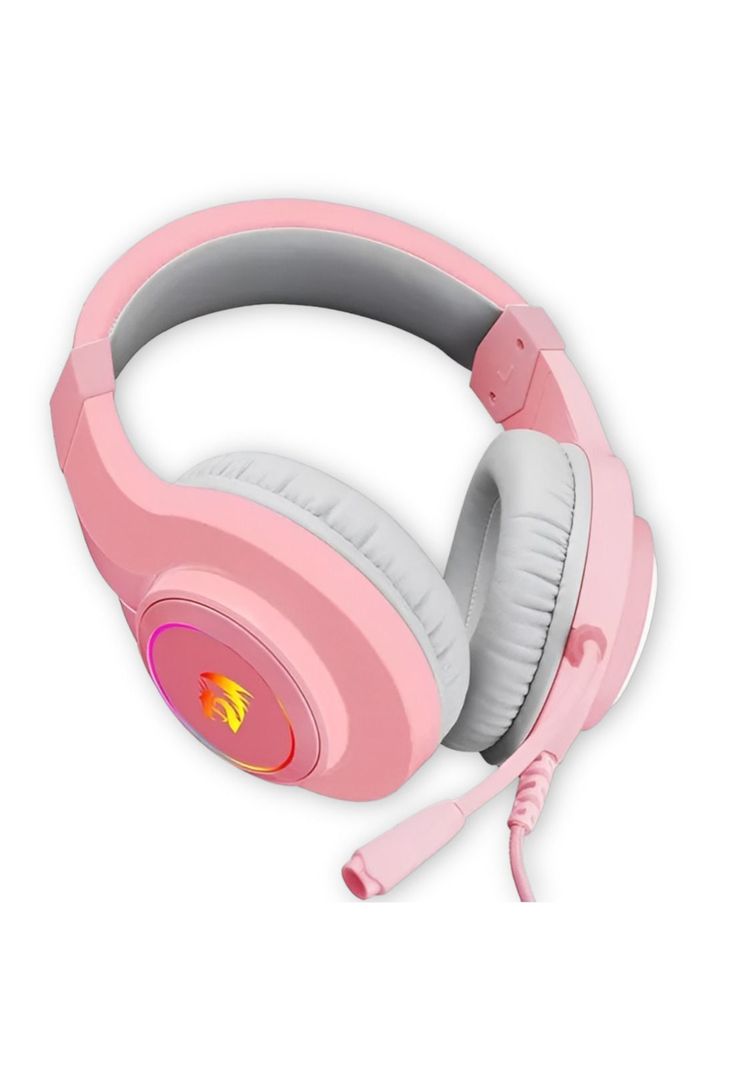Audífonos Gamer Rosados Multiplataforma Redragon Hylas H260P-5