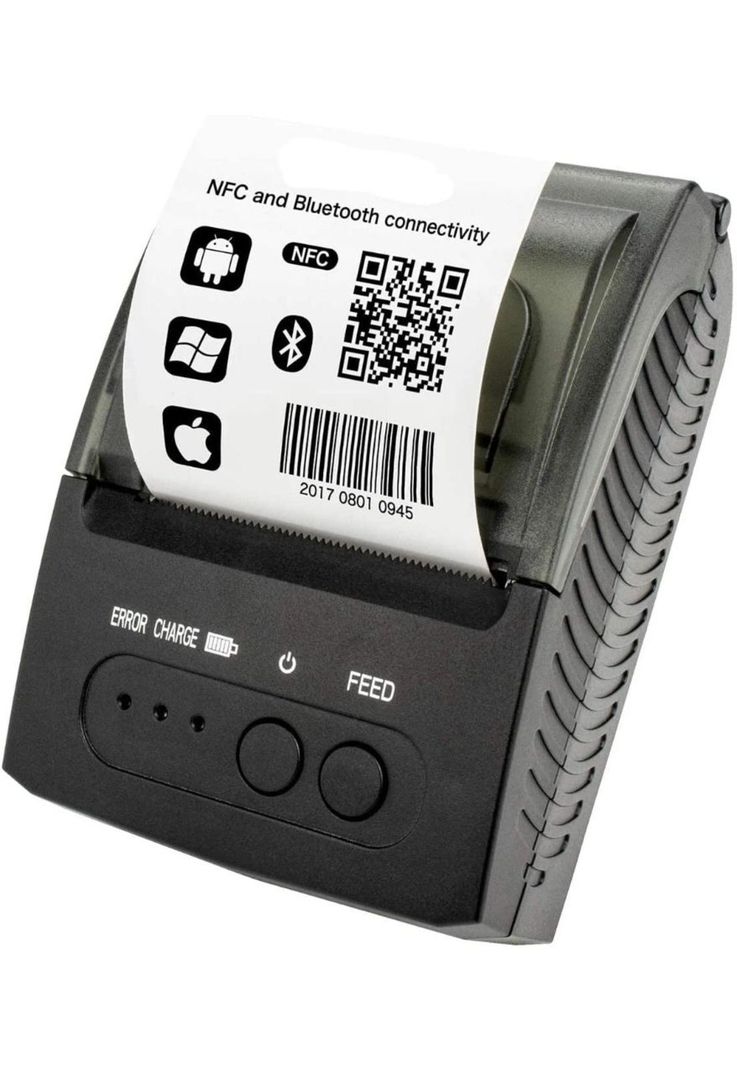 Impresora Térmica Portátil 58mm para Smartphone BT UT-PRT58B-4