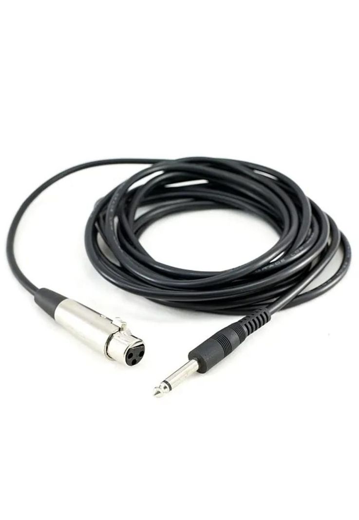 Cable De Audio para Micrófono 6.3mm a XLR Hembra 5m GC170-4