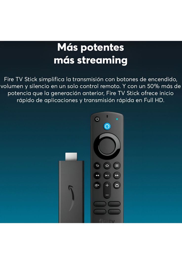Amazon Fire TV Stick 3ra Generación FHD Premium Streaming-5