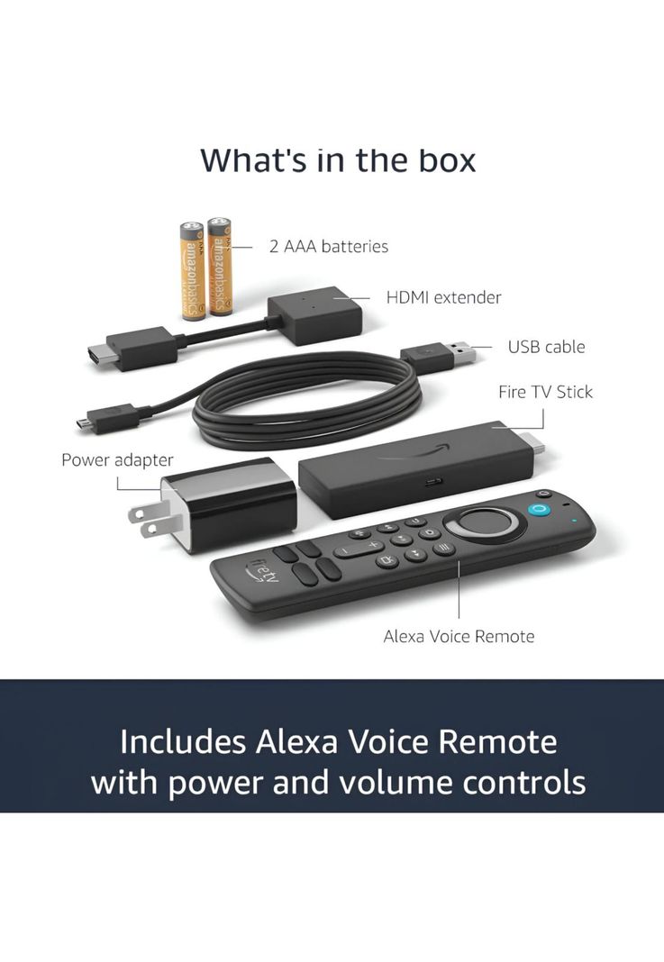Amazon Fire TV Stick 3ra Generación FHD Premium Streaming-9