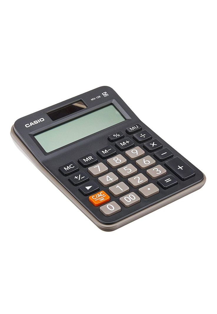 Calculadora Casio Para Comerciantes Numeros Grandes Mx-12B-Bk-0