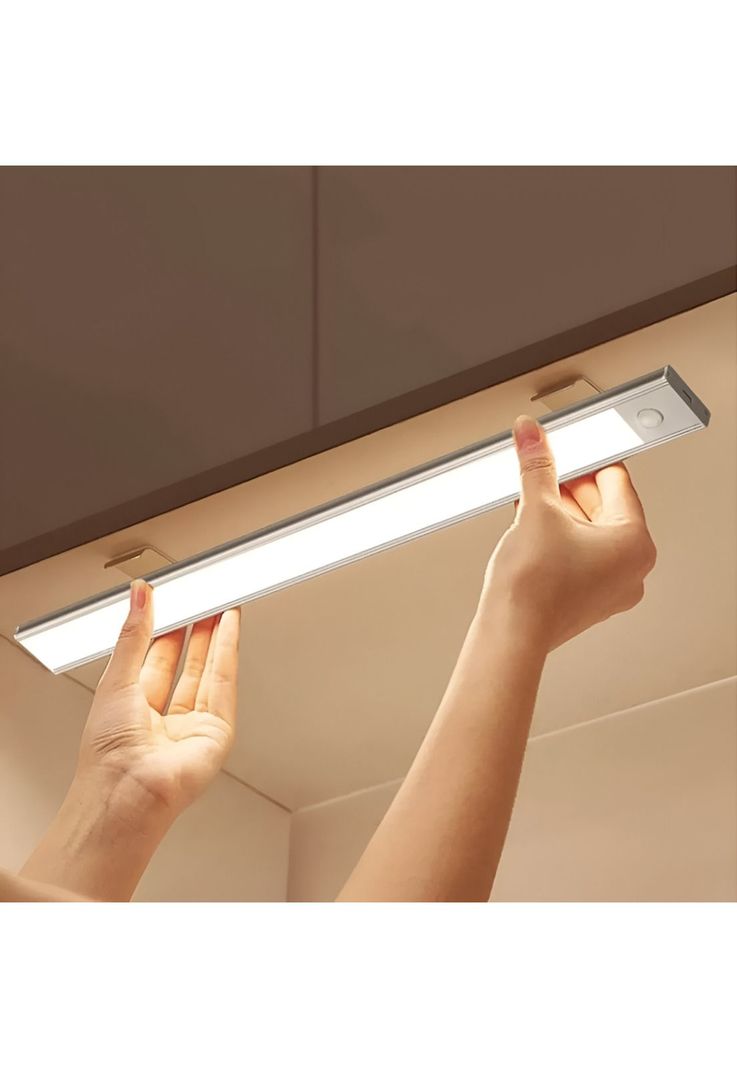 Barra LED Closet y Cocina + Sensor PIR Recargable USB-C D05-2