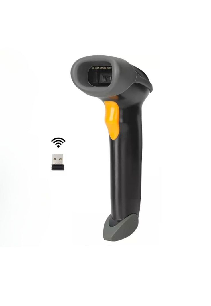 Lector de Códigos de Barra Inalámbrico CCD 2.4G Recargable-5