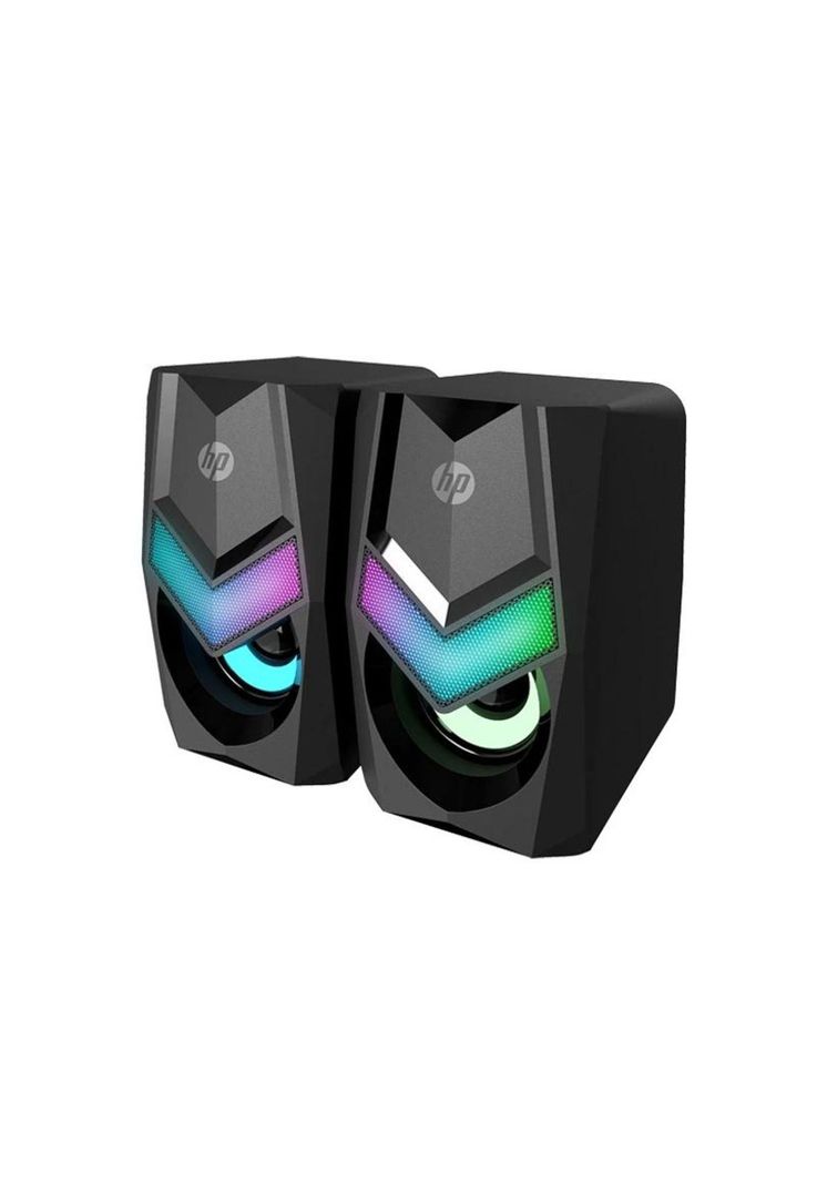 Parlante USB HP Multimedia con Iluminación RGB DHE-6000-2