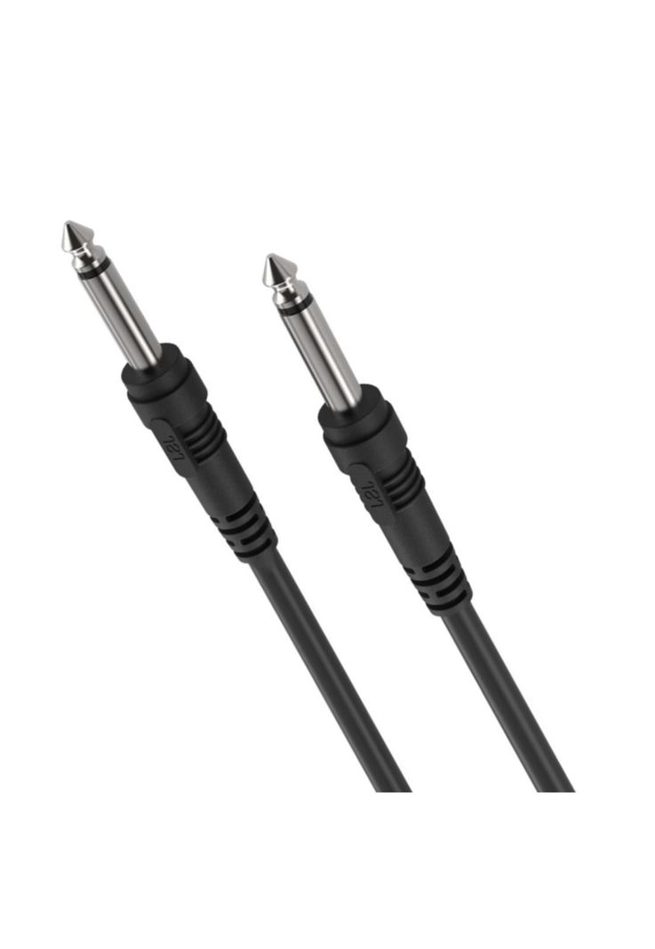 Cable De Audio 1x1 de 6.3mm a 6.3mm Macho de 3 Metros GC163-0