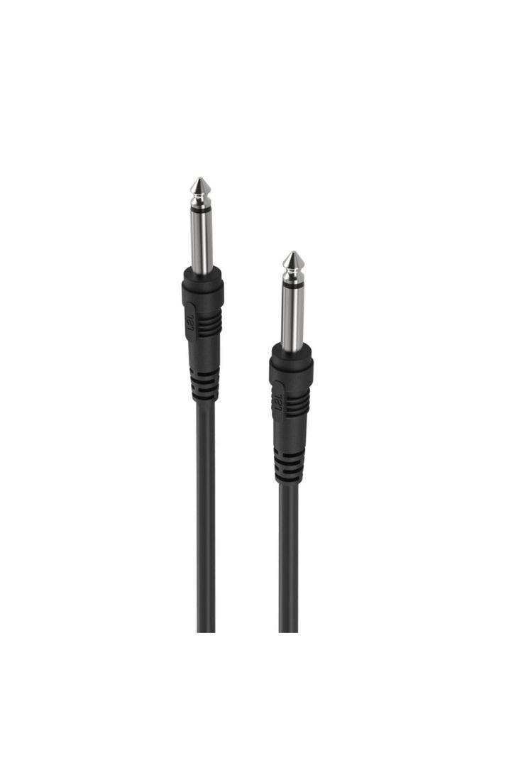 Cable De Audio 1x1 de 6.3mm a 6.3mm Macho de 3 Metros GC163-1