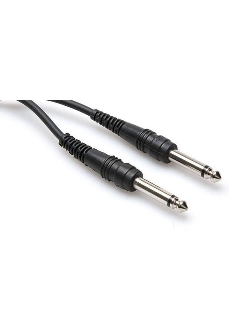 Cable De Audio 1x1 de 6.3mm a 6.3mm Macho de 3 Metros GC163-2
