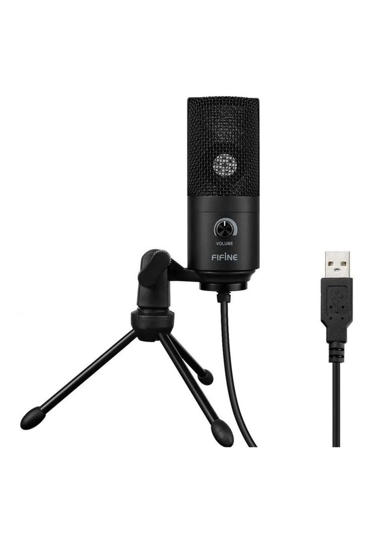 Micrófono Condensador USB Multiplataformas Fifine K669BK Pro-4