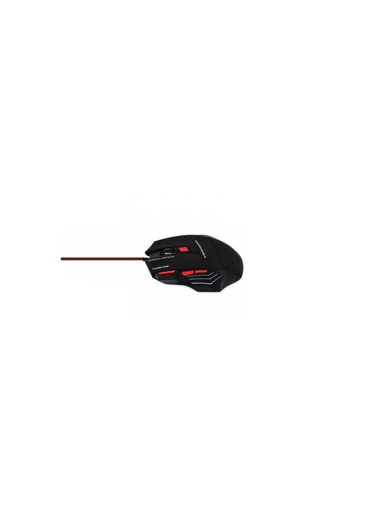 Mouse Gamer 7 Botones 3200 DPI + Turbo Fire Reptilex Rx0006-4
