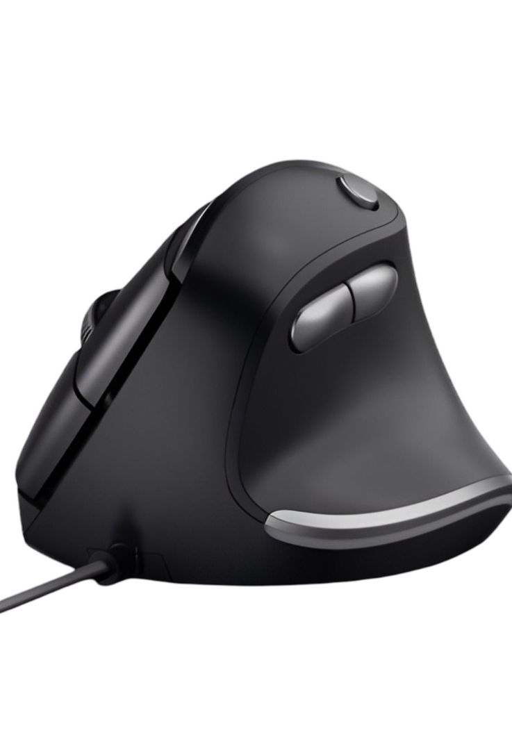 Mouse Vertical Trust Bayo Ergonomico con Cable USB 4200 DPI-1