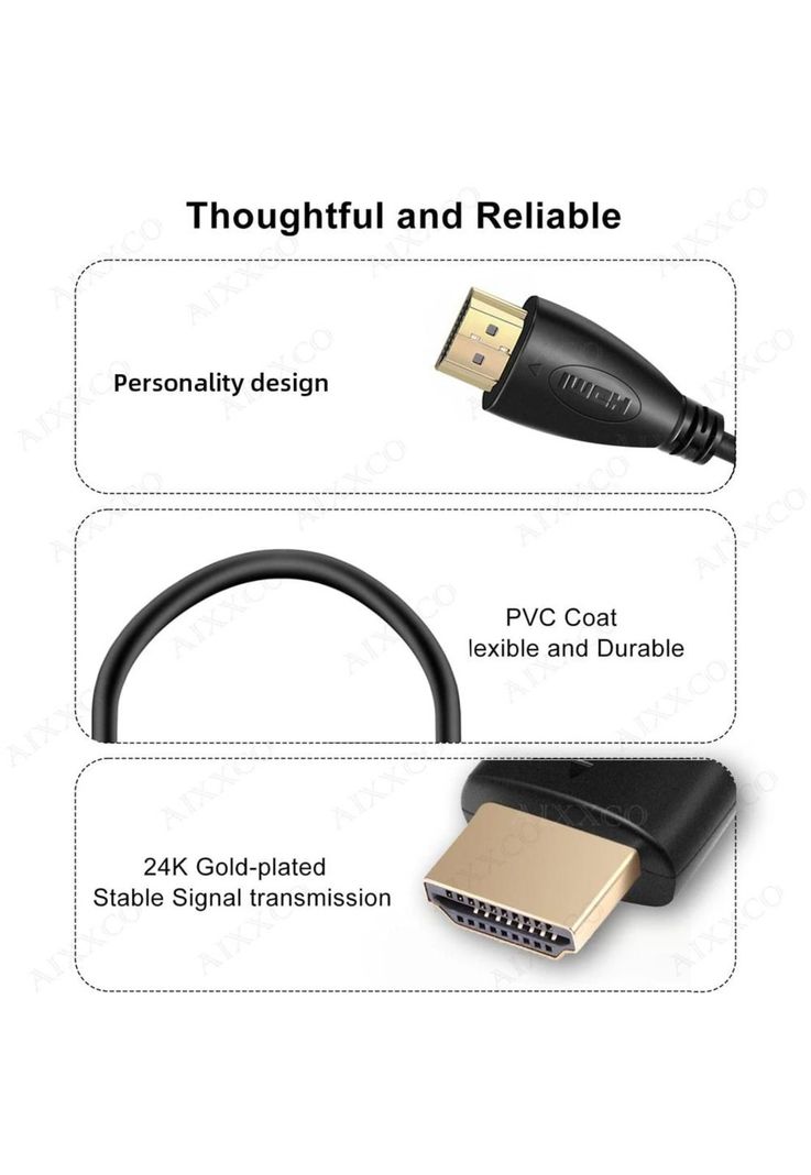 Cable HDMI a HDMI 1.8m V1.4 Ready for 3D Full HD Ulink-4