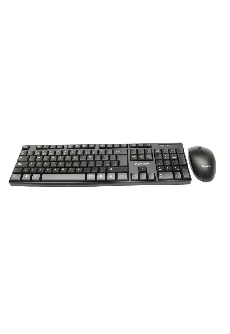 Kit Teclado y Mouse Inalambrico Tecmaster Multimedia 100512-2