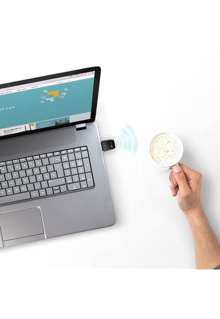 Adaptador Wifi Usb Tp-Link Doble Banda Full Speed 600 Mbps Archer T2U-4