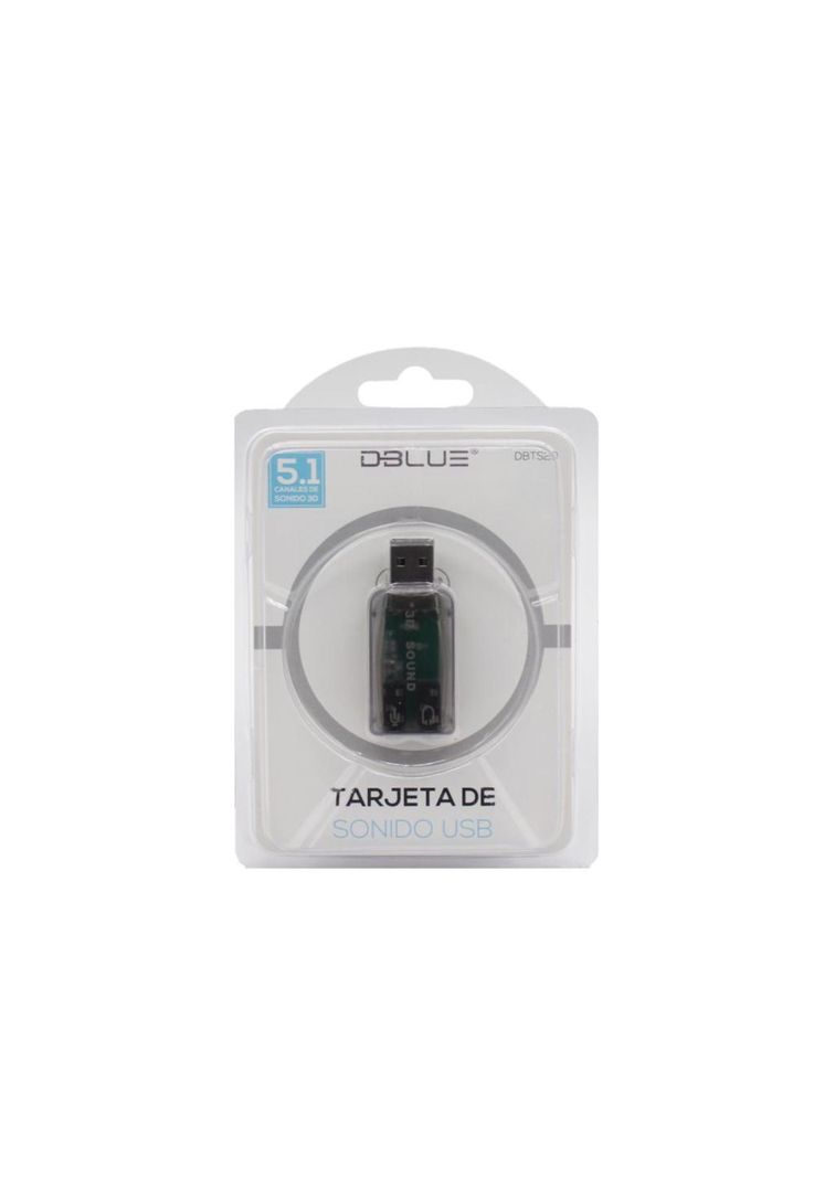 Tarjeta De Sonido Usb Universal Para Audio Y Microfono Ts20-3