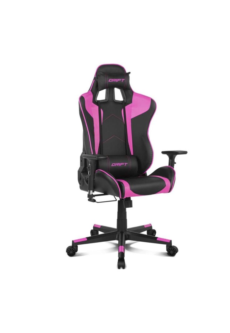 Silla Gamer Rosada Drift Dr-300 Premium Pack Edition-0