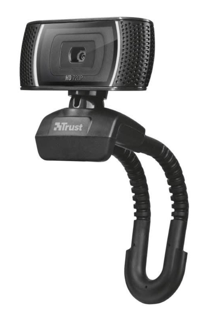 Webcam para Streaming HD Trust Trino 720P 8MP 18679-0