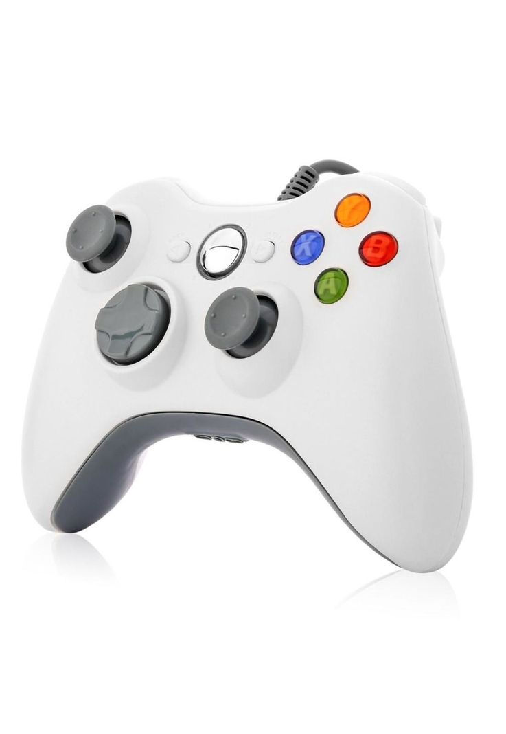 Joystick USB para XBOX 360 & PC Wired Edition X-360 White-0