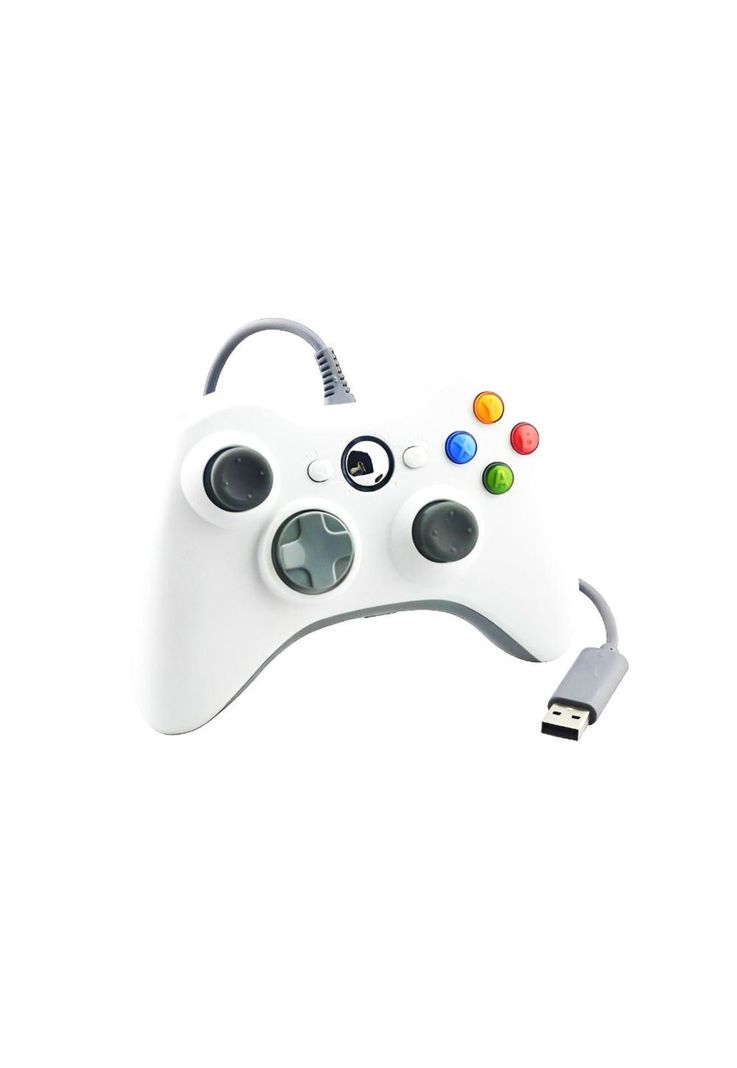 Joystick USB para XBOX 360 & PC Wired Edition X-360 White-1