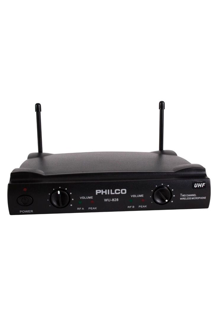 Kit de Micrófonos Inalámbricos UHF Profesionales WU-828 HD-1
