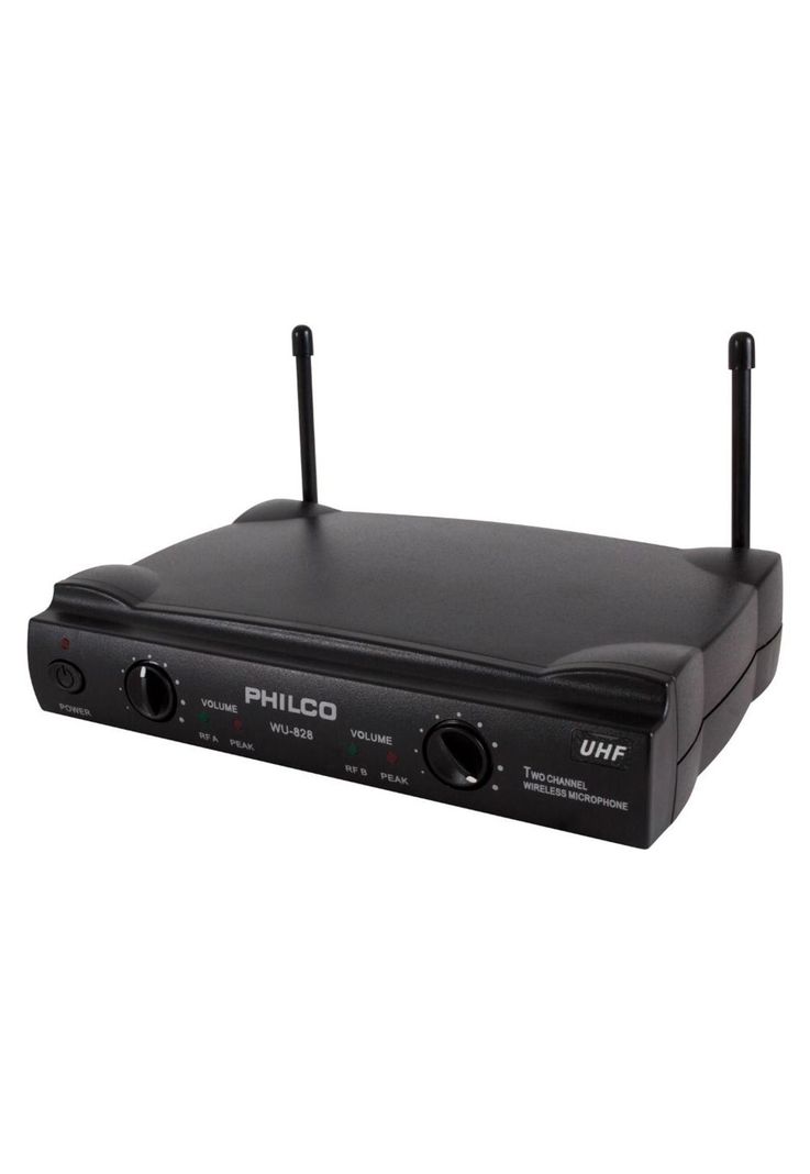 Kit de Micrófonos Inalámbricos UHF Profesionales WU-828 HD-4