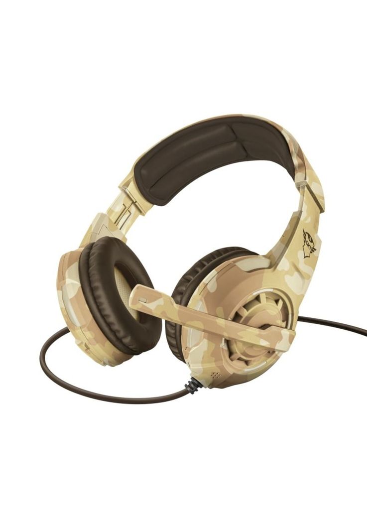Audifono Gamer Trust Radius Gxt 310D Desert Multiplataformas 22208-0