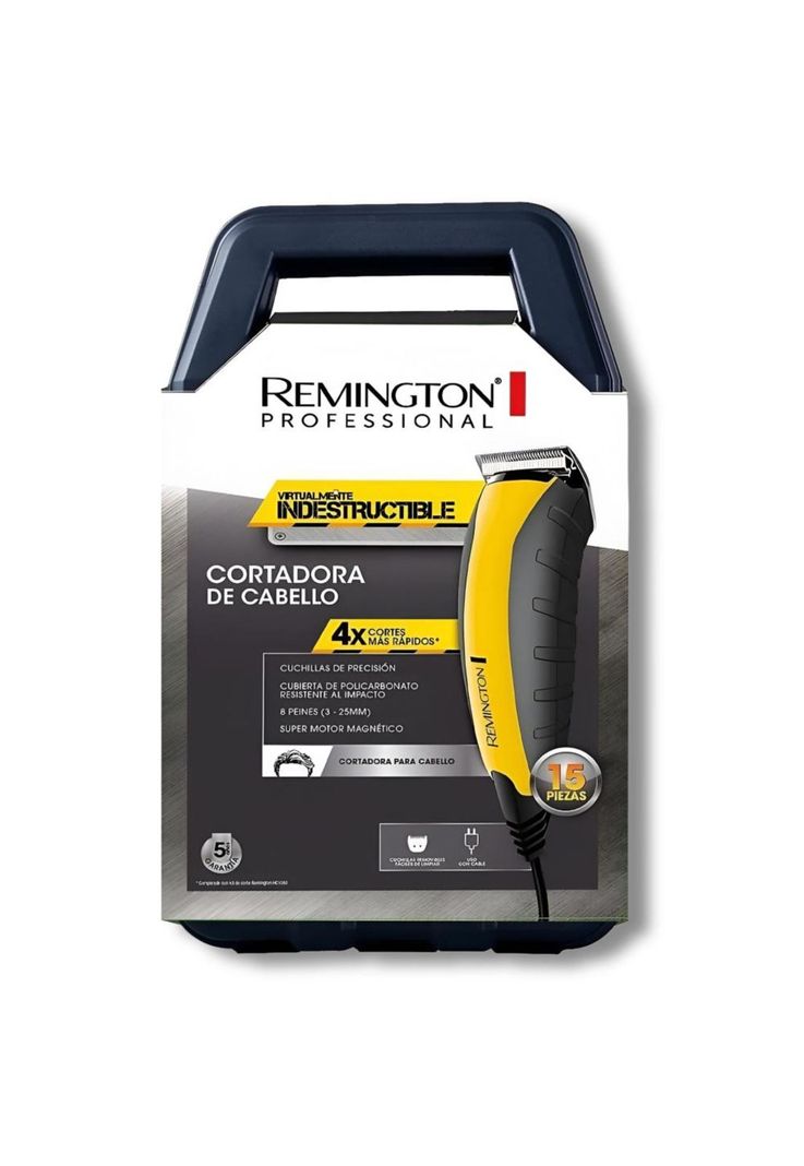 Cortadora De Cabello Remington HC5850 Indestructible 15 Pcs-0