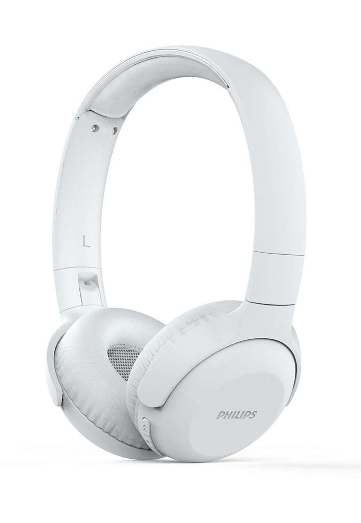 Audifonos Bluetooth Philips Plegable 15h Autonomia TAUH202WT Blanco