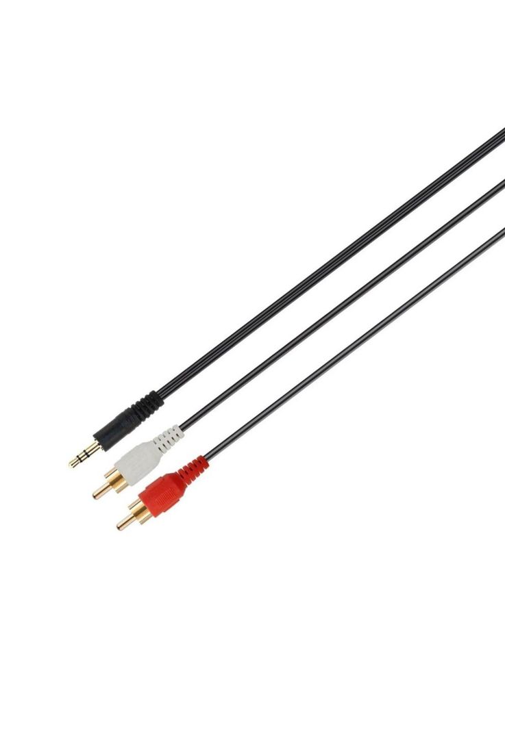 Cable De Audio (2X1) Jack 3.5mm a RCA 3 MT Ulink Deluxe Line-5