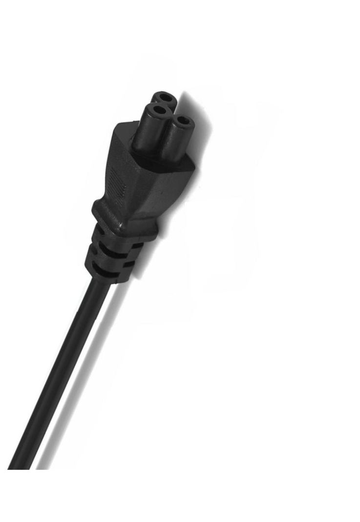Cable de Poder Tipo Trébol 1.8 MT Reforzado 220V / 3 PIN-4