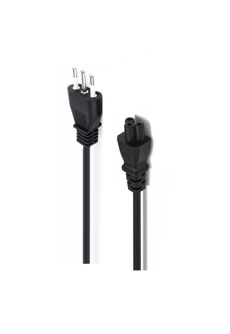 Cable de Poder Tipo Trébol 1.8 MT Reforzado 220V / 3 PIN-5