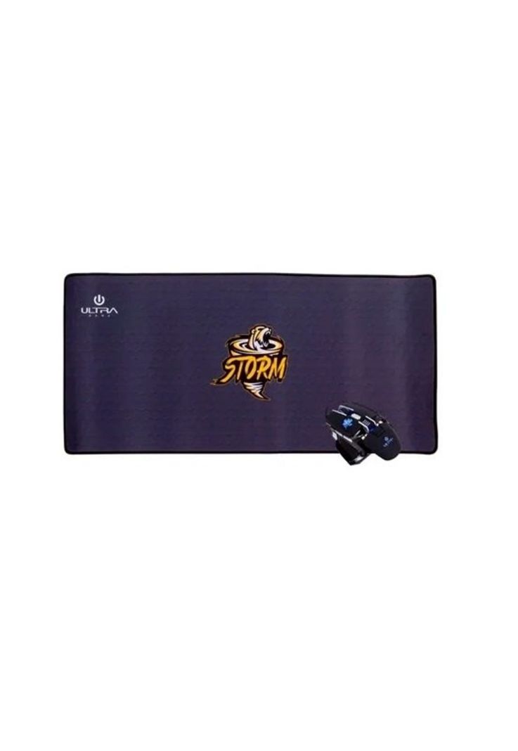 Kit Gamer Mouse + Pad Ultra  Retro Iluminado-1