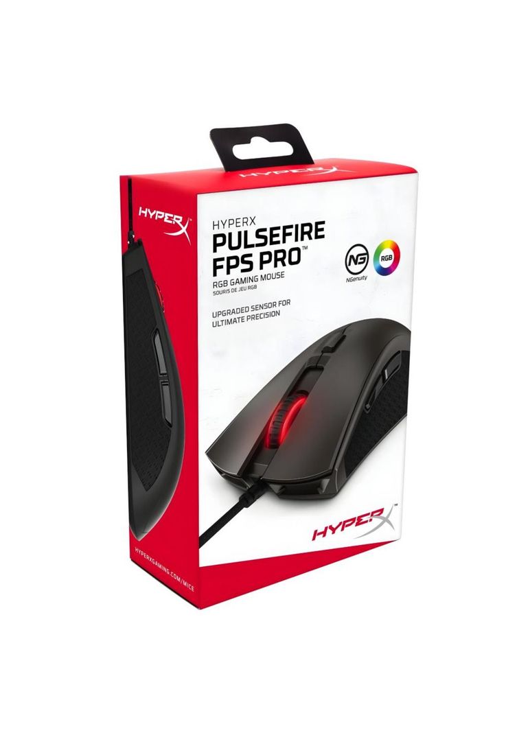 Mouse Gamer Profesional Hyperx Pulsefire FPS PRO MC003B RGB-0