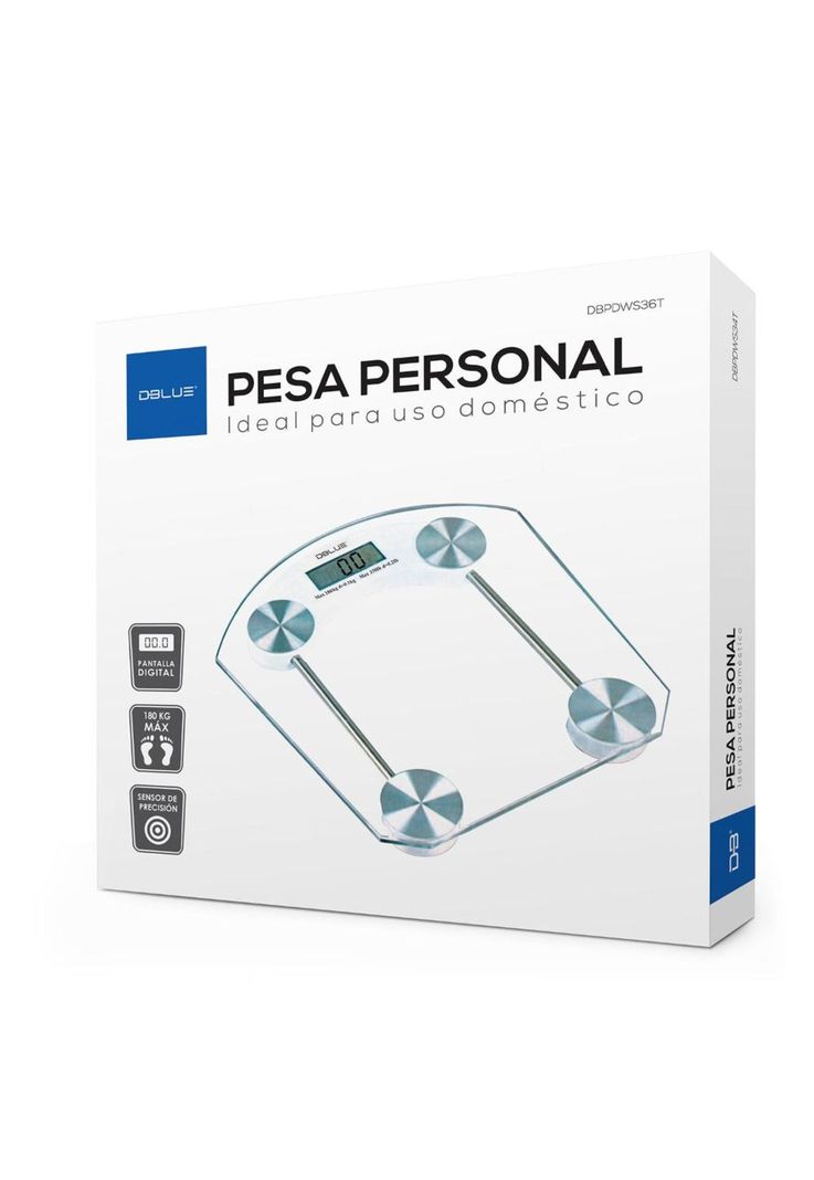 Bascula Digital de Vidrio Templado 180K Max Transparent WS34-4