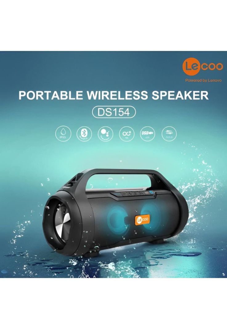 Parlante Portatil Lenovo Leco DS154 Bluetooth Retroiluminado-9