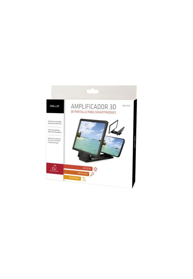 Amplificador de Pantalla para Smartphone HD 180x120mm LUP03-5