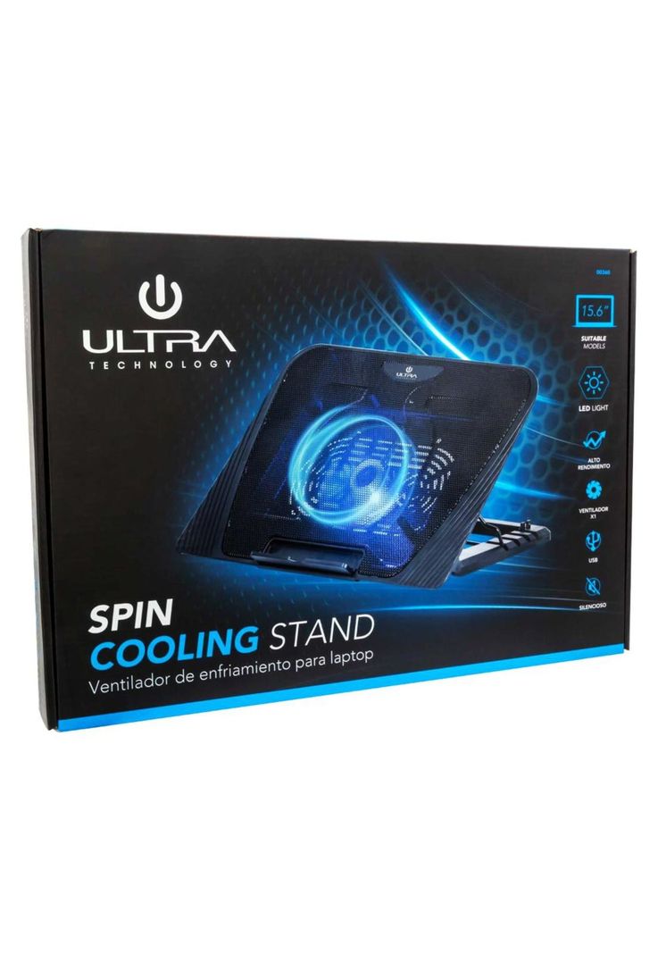 Ventilador para Notebook Retro Iluminado High Speed 1400 RPM-5