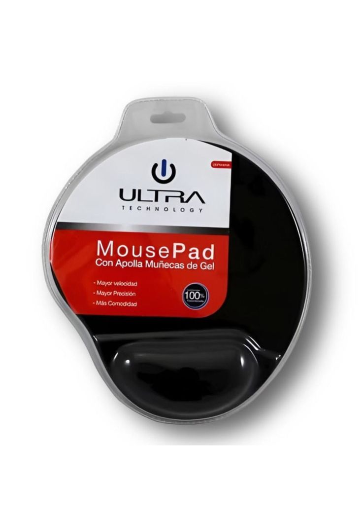 Mouse Pad Ergonómico Con Apoya Muñecas Gel Ultra 00100-5