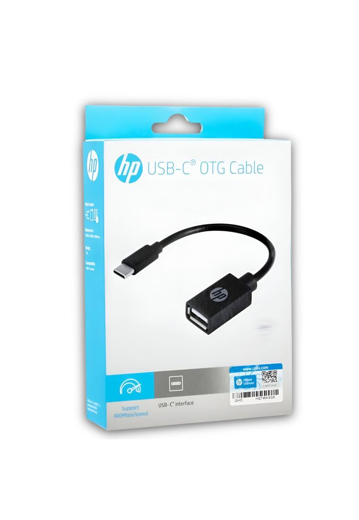 Cable Adaptador OTG USB-C a USB 2.0 HP DHC-TC113-1