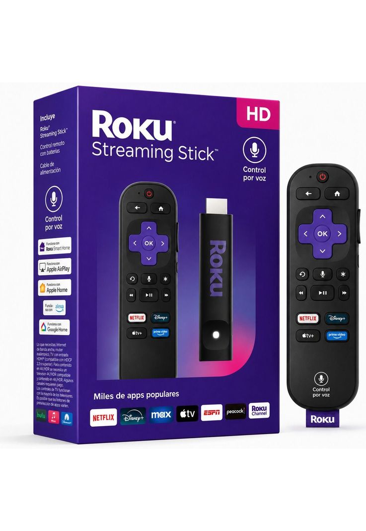 Roku TV Express FHD Streaming 1080p 60HZ Dual WIFI 2G & 5G Negro