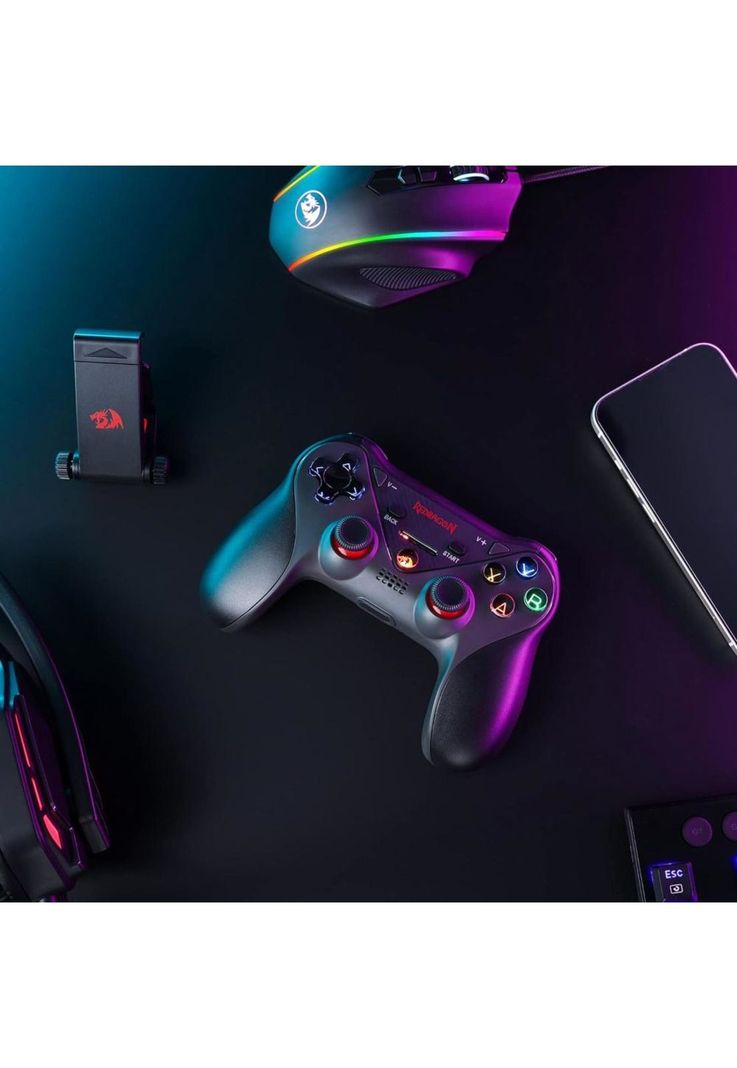 Gamepad Inalámbrico Redragon G812 Bluetooth Multiplataformas-9