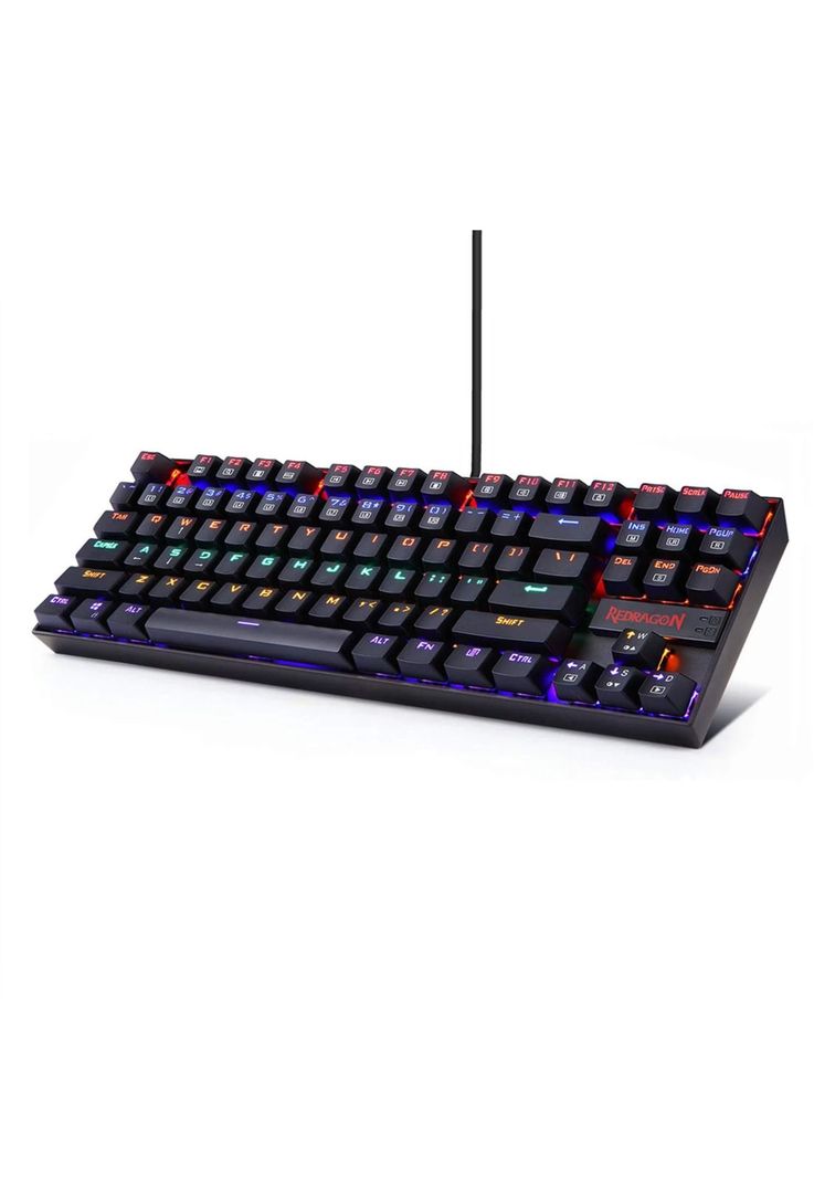 Teclado Mecánico Redragon Kumara RGB Black Gamer Edition-2