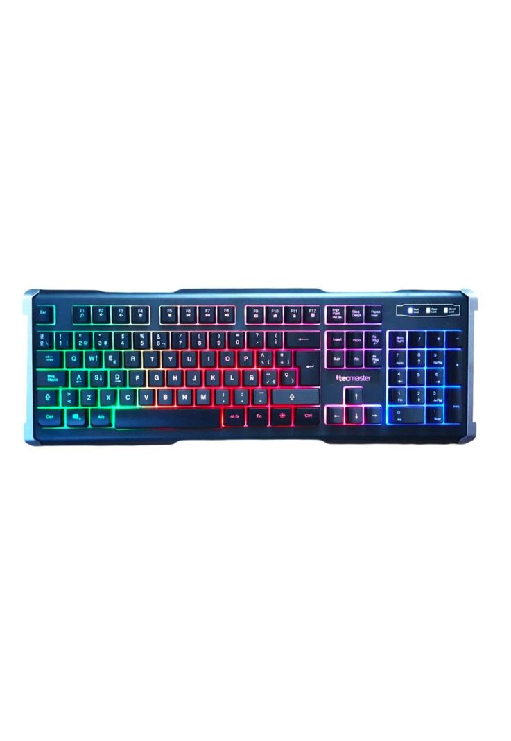 Teclado Gamer RGB Tecmaster para PC/ PS5/ PS4/ XBOX LK100D-1