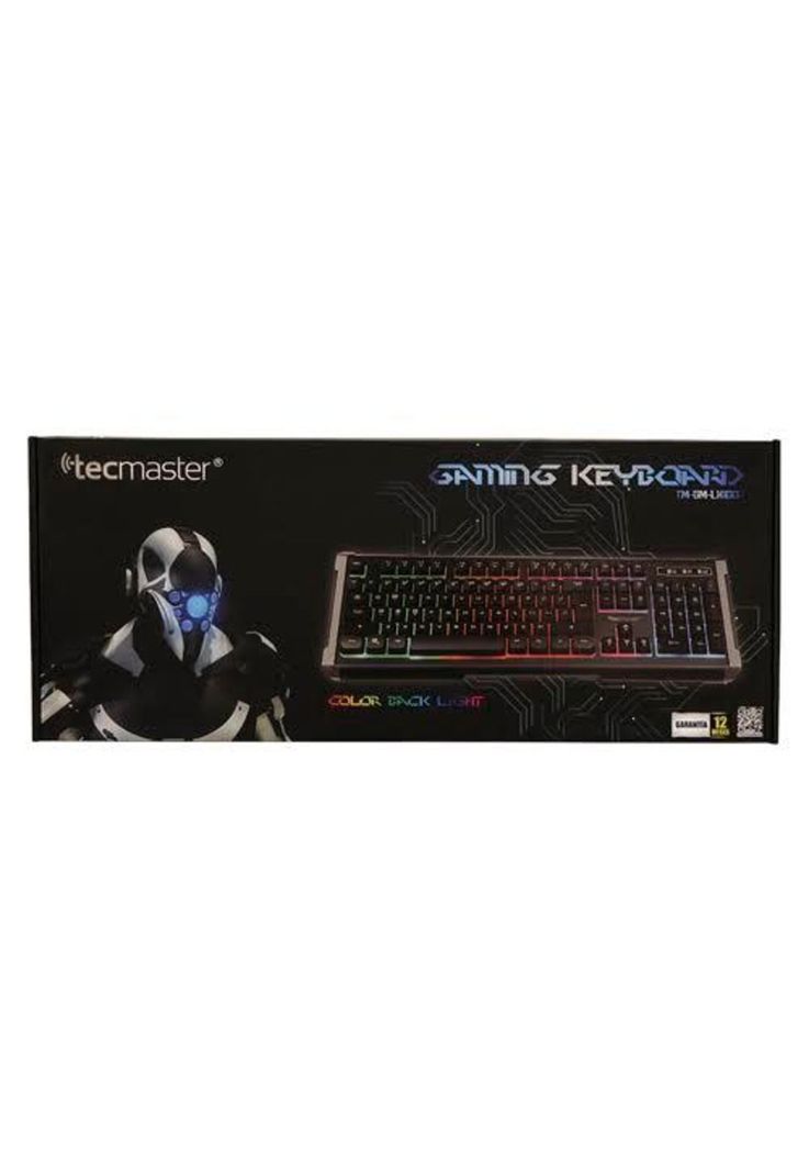 Teclado Gamer RGB Tecmaster para PC/ PS5/ PS4/ XBOX LK100D-6