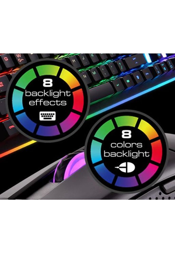 Kit Gamer Mouse y Teclado Cougar Deathfire Ex RGB Anti-Ghosting-9